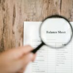 Marital balance sheet and financial documents